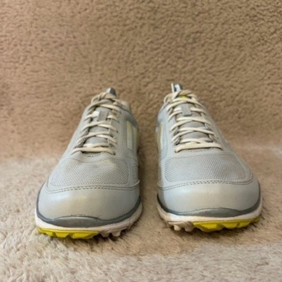 Adidas Adizero Sport II Womens Golf Shoes Grey Yellow Spikeless Q46777 Size 10 - Picture 2 of 9